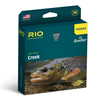 RIO Premier Creek Fly Line with specialized taper for easy short casts, featuring durable and smooth SlickCast coating.